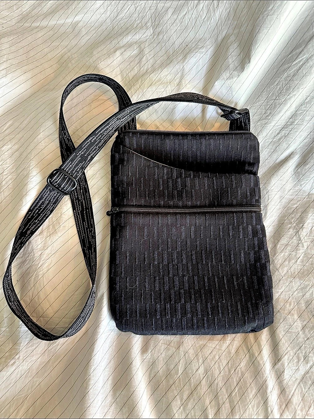 Maruca Pocket Bag Crossbody in Black